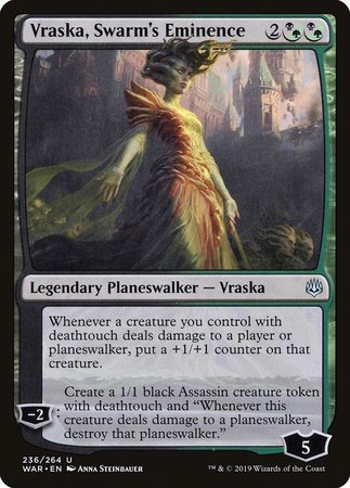 Vraska, Swarm's Eminence [War of the Spark] | North Game Den