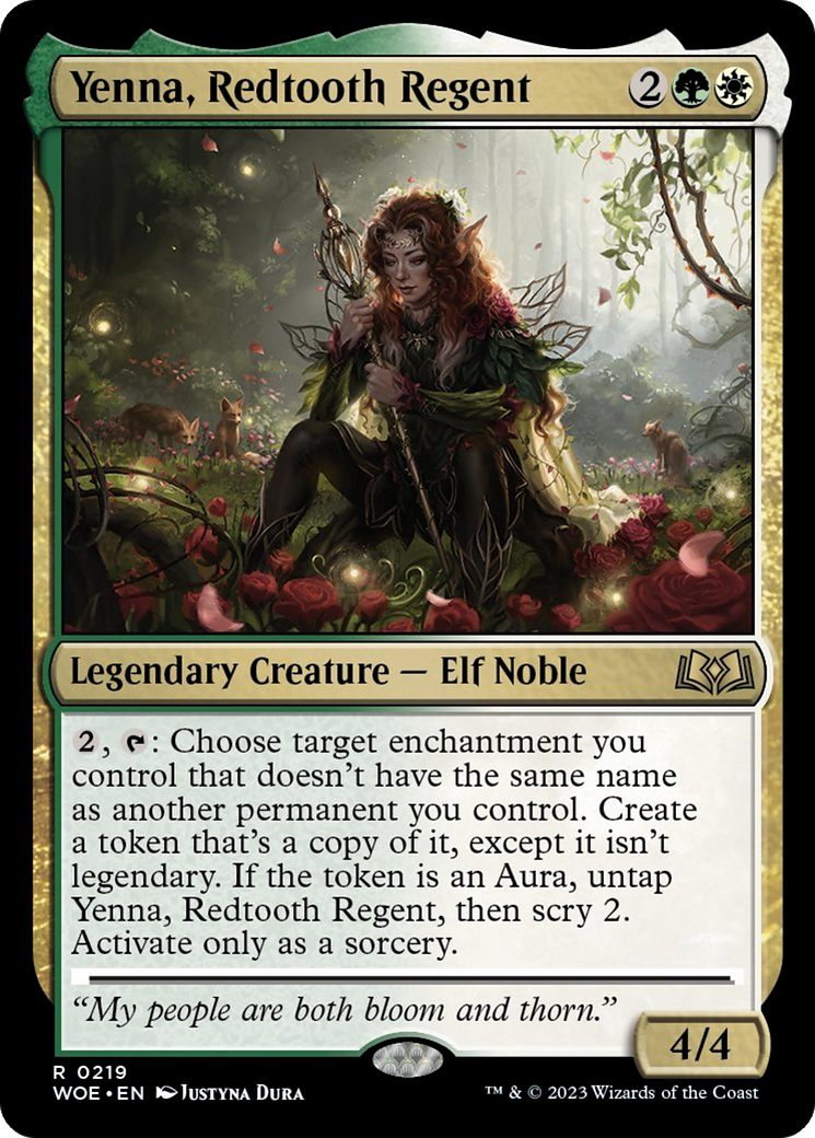 Yenna, Redtooth Regent [Wilds of Eldraine] | North Game Den