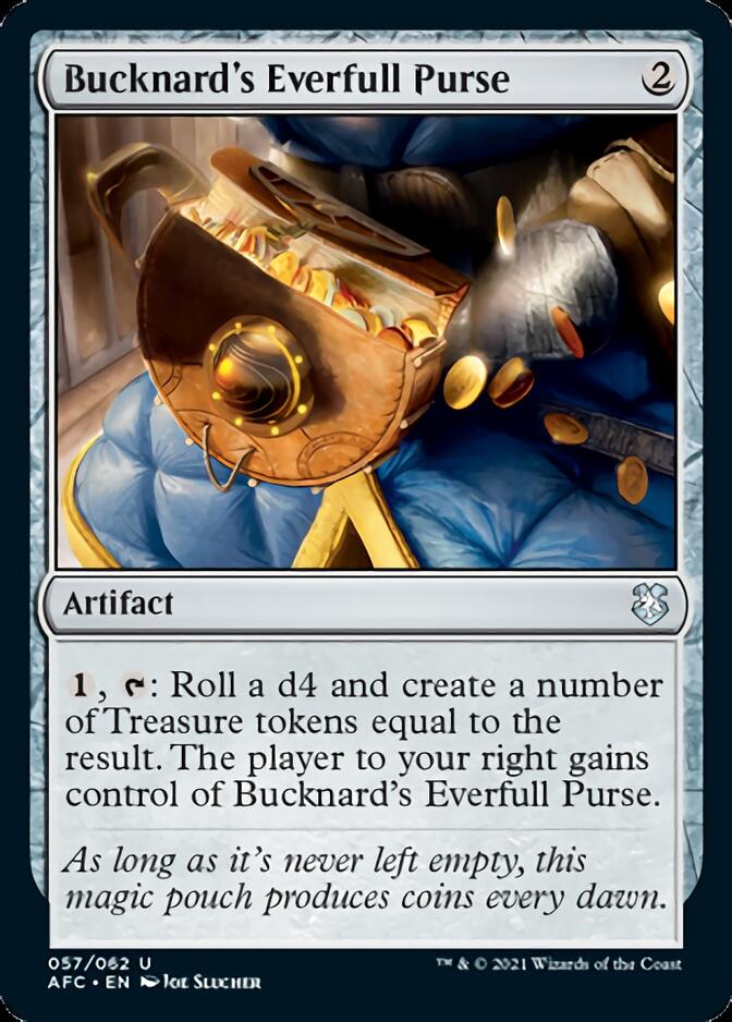 Bucknard's Everfull Purse [Dungeons & Dragons: Adventures in the Forgotten Realms Commander] | North Game Den