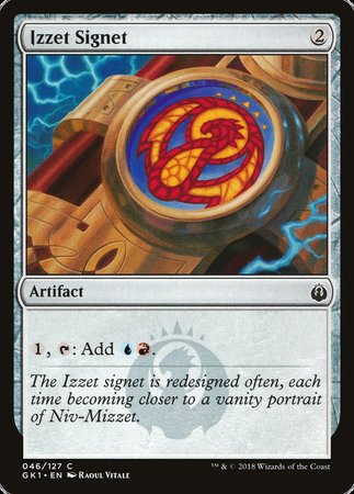 Izzet Signet [GRN Guild Kit] | North Game Den