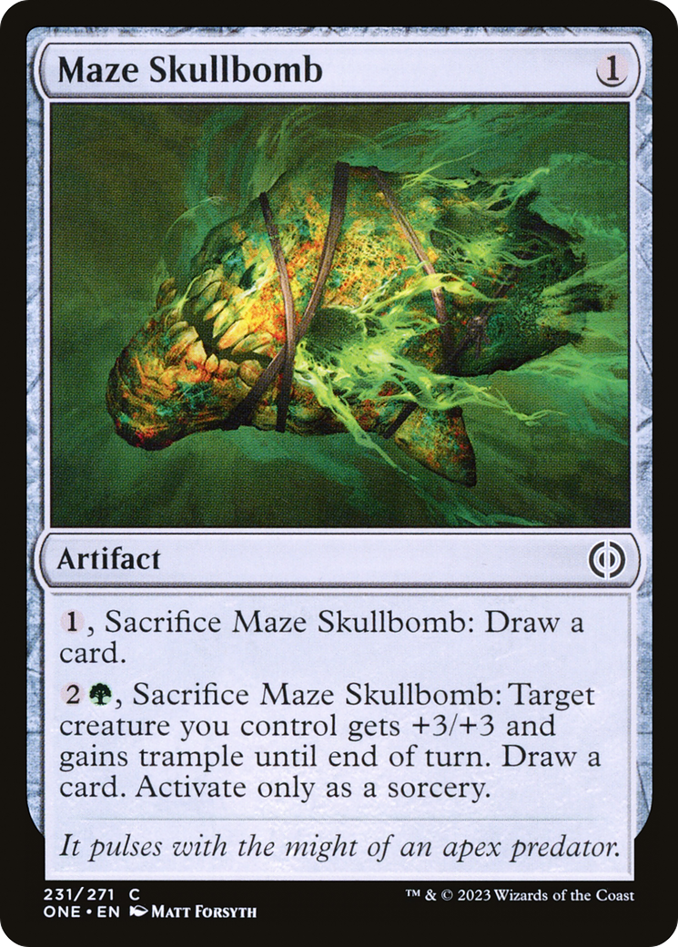 Maze Skullbomb [Phyrexia: All Will Be One] | North Game Den