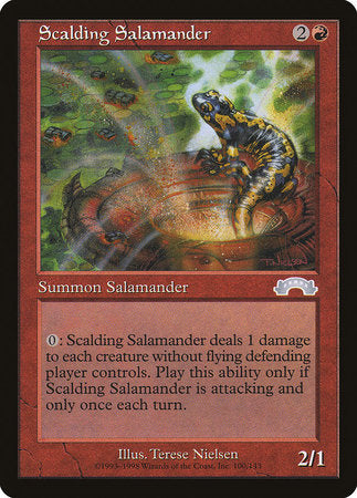 Scalding Salamander [Exodus] | North Game Den