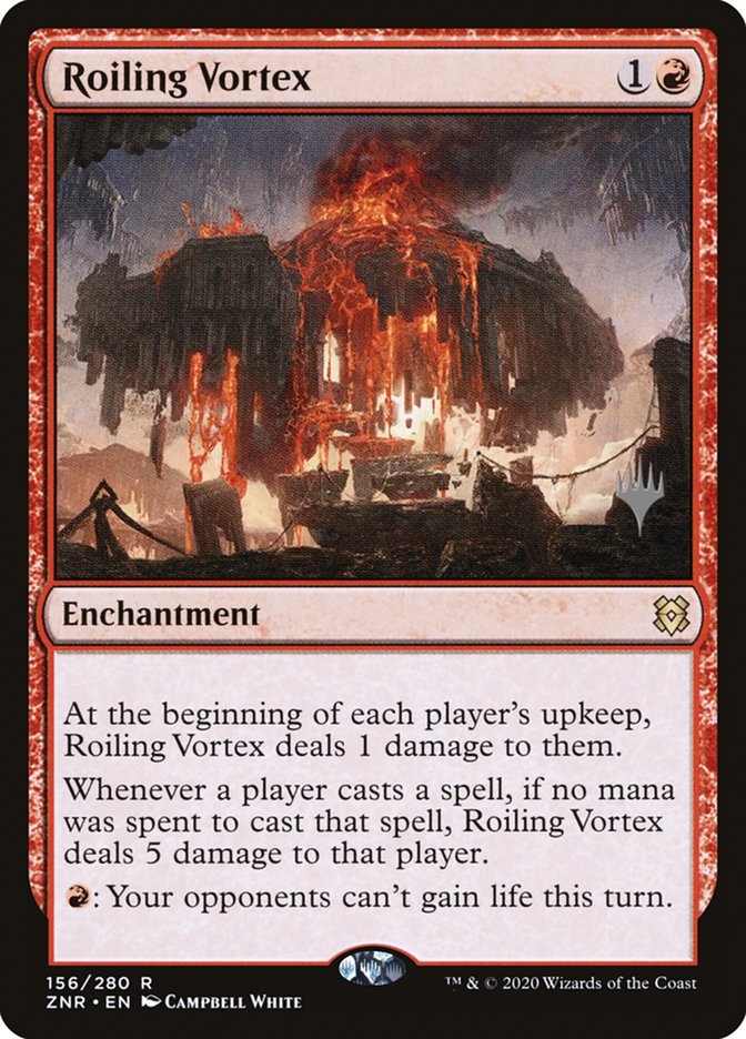 Roiling Vortex (Promo Pack) [Zendikar Rising Promos] | North Game Den