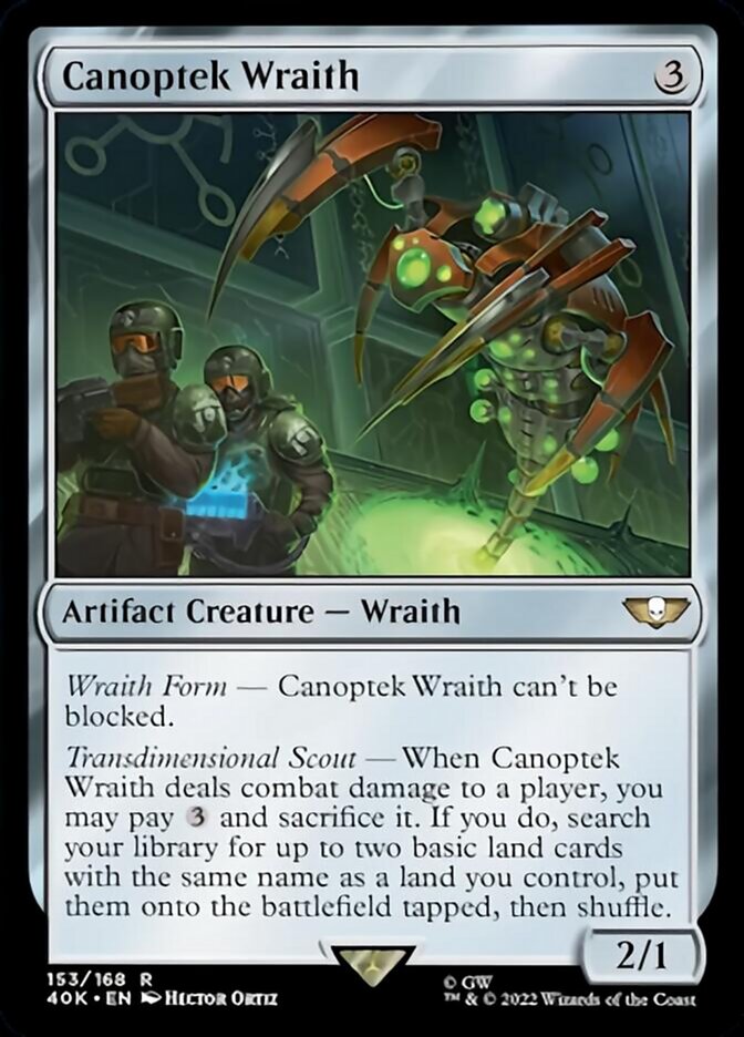 Canoptek Wraith (Surge Foil) [Warhammer 40,000] | North Game Den