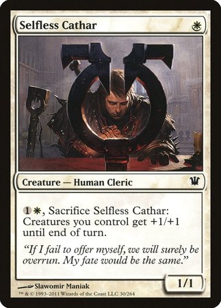 Selfless Cathar [Innistrad] | North Game Den