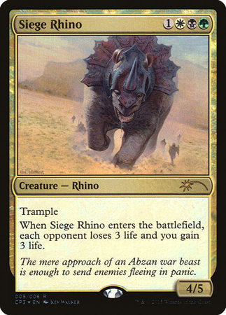 Siege Rhino [Magic Origins Clash Pack] | North Game Den