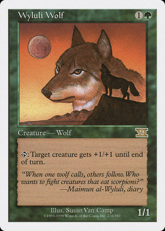 Wyluli Wolf [Classic Sixth Edition] | North Game Den