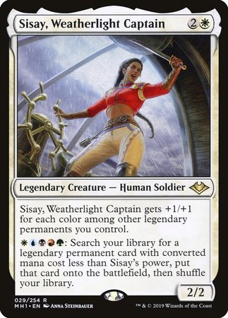 Sisay, Weatherlight Captain [Modern Horizons] | North Game Den