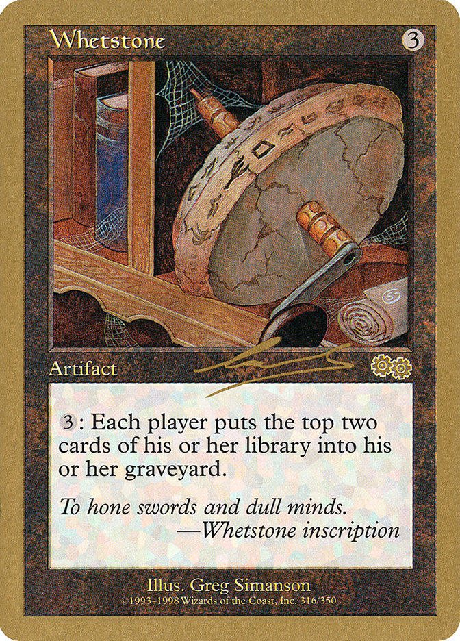 Whetstone (Nicolas Labarre) [World Championship Decks 2000] | North Game Den