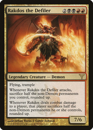 Rakdos the Defiler [Dissension] | North Game Den