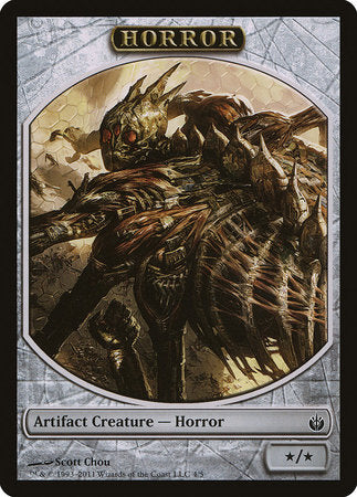 Horror Token [Mirrodin Besieged Tokens] | North Game Den