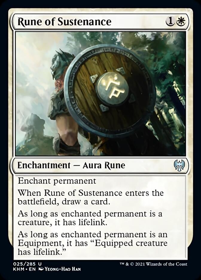 Rune of Sustenance [Kaldheim] | North Game Den