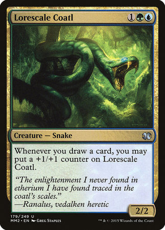 Lorescale Coatl [Modern Masters 2015] | North Game Den