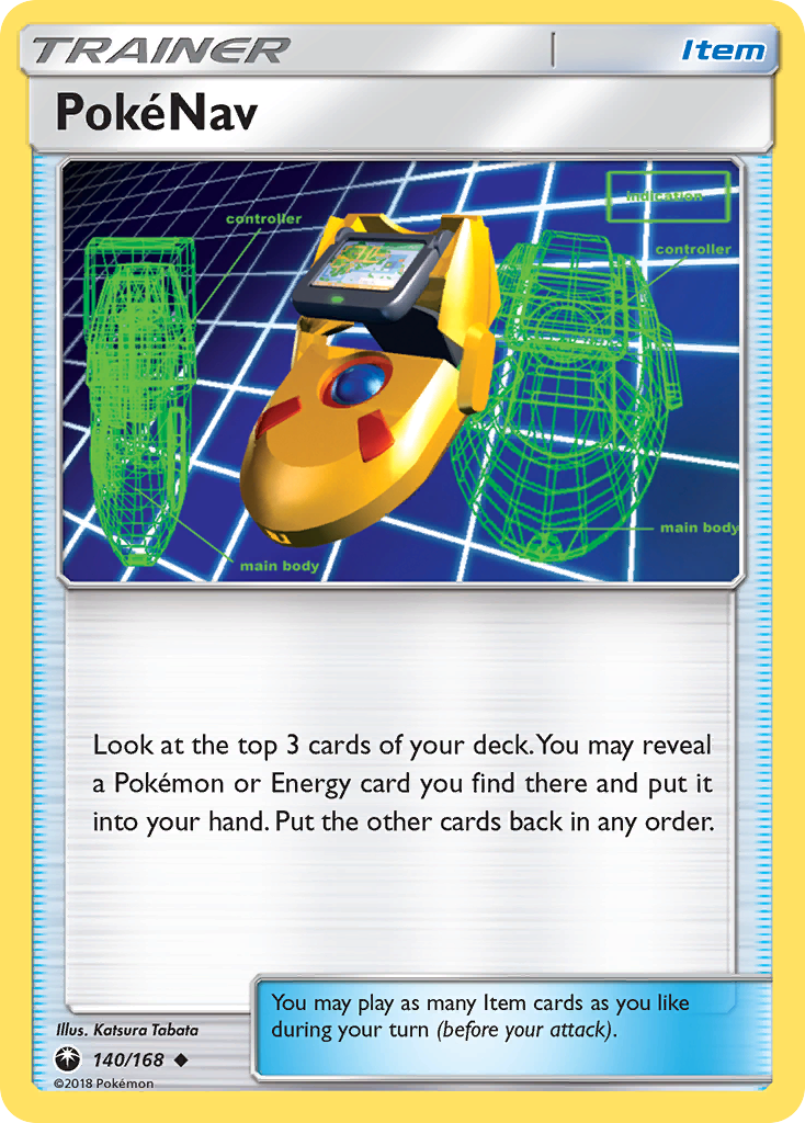 PokeNav (140/168) [Sun & Moon: Celestial Storm] | North Game Den