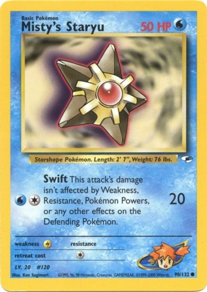 Misty's Staryu (90/132) [Gym Heroes Unlimited] | North Game Den