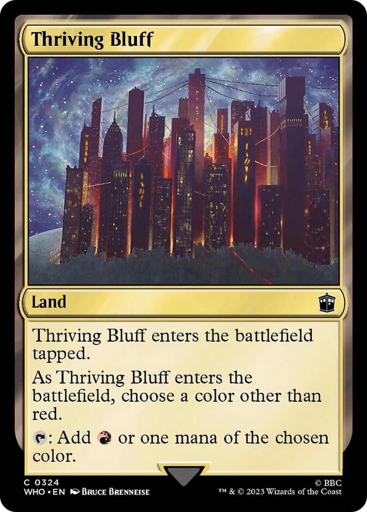 Thriving Bluff [Doctor Who] | North Game Den