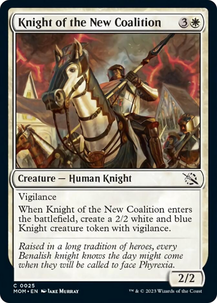 Knight of the New Coalition [March of the Machine] | North Game Den