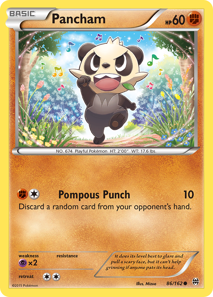 Pancham (86/162) [XY: BREAKthrough] | North Game Den