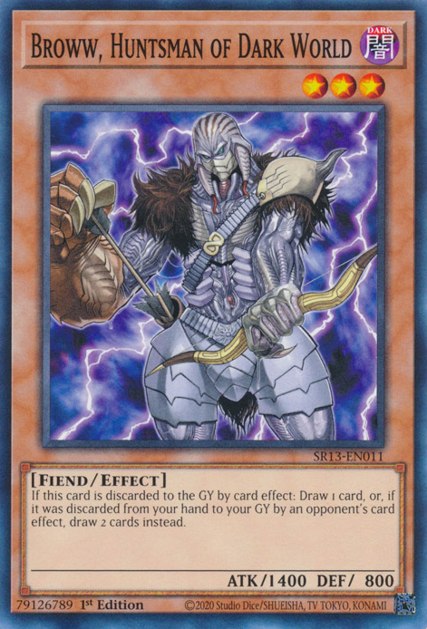 Broww, Huntsman of Dark World [SR13-EN011] Common | North Game Den