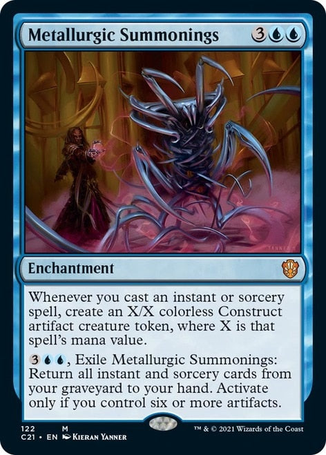 Metallurgic Summonings [Commander 2021] | North Game Den