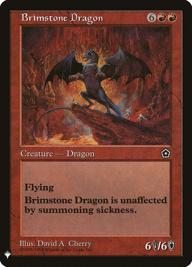 Brimstone Dragon [Mystery Booster] | North Game Den
