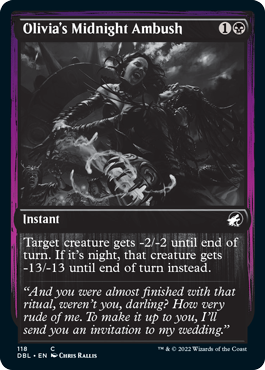 Olivia's Midnight Ambush [Innistrad: Double Feature] | North Game Den