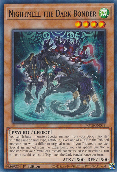 Nightmell the Dark Bonder [POTE-EN038] Common | North Game Den