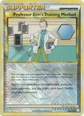 Professor Elm's Training Method (100/123) (League Promo) [HeartGold & SoulSilver: Base Set] | North Game Den