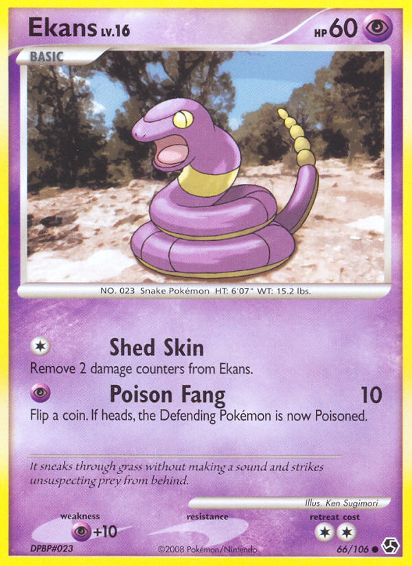 Ekans (66/106) [Diamond & Pearl: Great Encounters] | North Game Den
