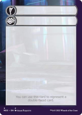 Helper Card (9/9) [Kamigawa: Neon Dynasty Tokens] | North Game Den