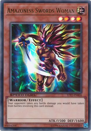 Amazoness Swords Woman [STP2-EN004] Ultra Rare | North Game Den