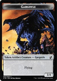 Gargoyle // Egg Double-sided Token [Commander 2019 Tokens] | North Game Den