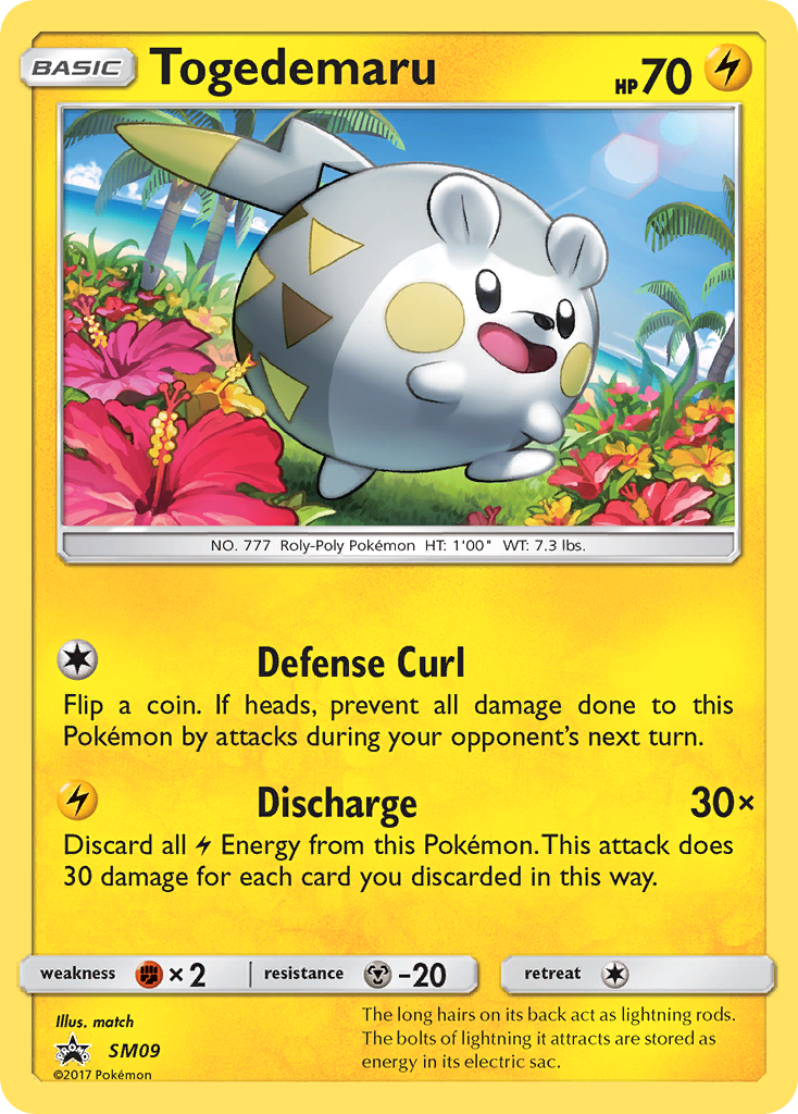 Togedemaru (SM09) [Sun & Moon: Black Star Promos] | North Game Den