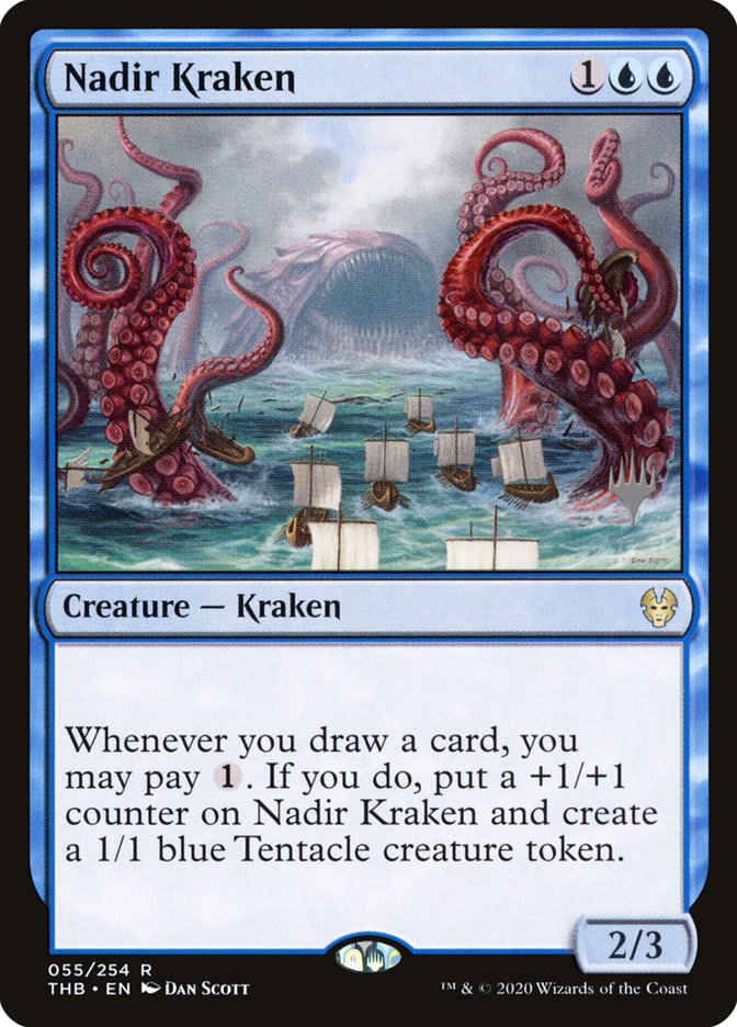 Nadir Kraken (Promo Pack) [Theros Beyond Death Promos] | North Game Den