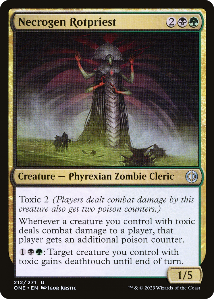 Necrogen Rotpriest [Phyrexia: All Will Be One] | North Game Den