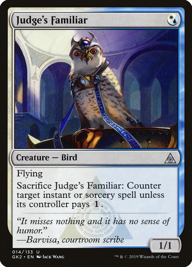 Judge's Familiar [Ravnica Allegiance Guild Kit] | North Game Den