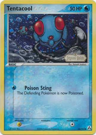 Tentacool (66/92) (Stamped) [EX: Legend Maker] | North Game Den