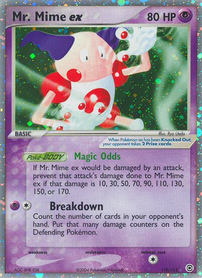 Mr. Mime ex (110/112) [EX: FireRed & LeafGreen] | North Game Den
