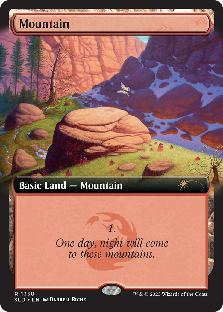 Mountain (1358) [Secret Lair Drop Series] | North Game Den