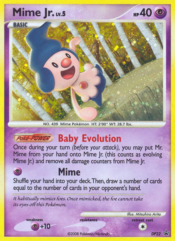 Mime Jr. (DP22) [Diamond & Pearl: Black Star Promos] | North Game Den