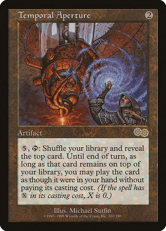 Temporal Aperture [Urza's Saga] | North Game Den