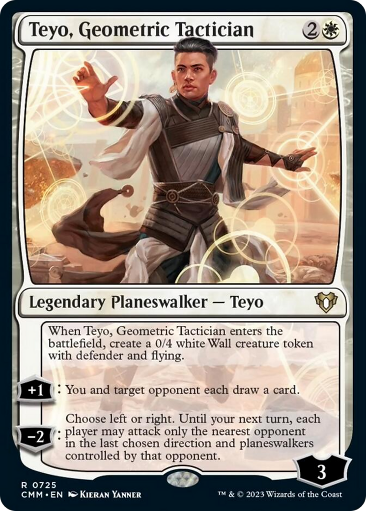 Teyo, Geometric Tactician [Commander Masters] | North Game Den