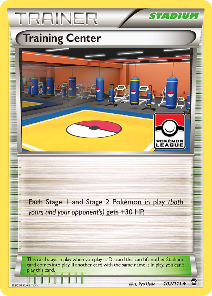 Training Center (102/111) [XY: Furious Fists] | North Game Den