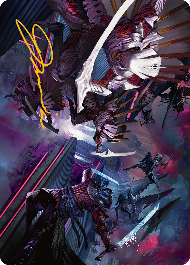 Invasion of Kamigawa Art Card (Gold-Stamped Signature) [March of the Machine Art Series] | North Game Den