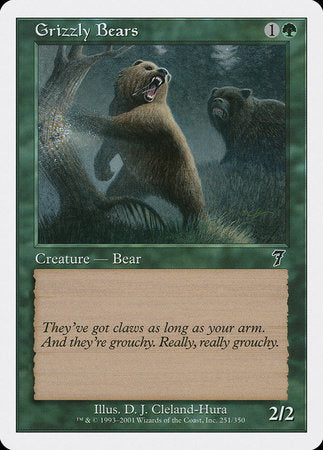 Grizzly Bears [Seventh Edition] | North Game Den