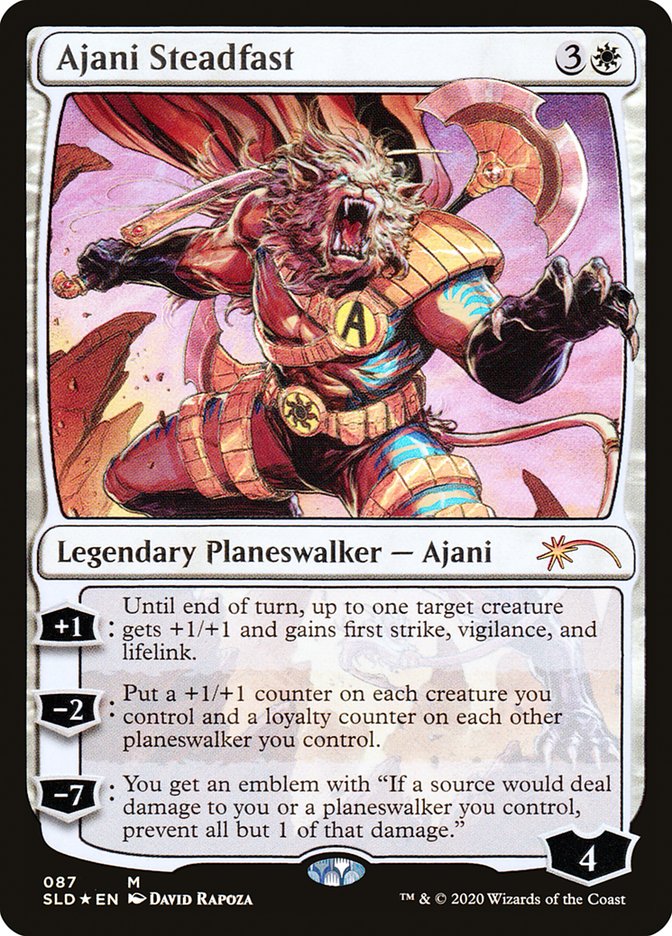 Ajani Steadfast [Secret Lair Drop Series] | North Game Den