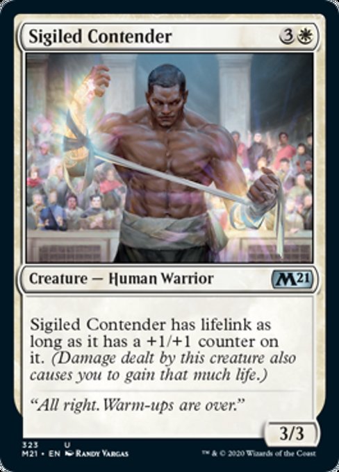 Sigiled Contender [Core Set 2021] | North Game Den