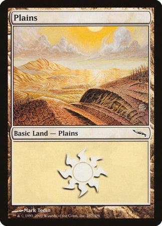 Plains (287) [Mirrodin] | North Game Den