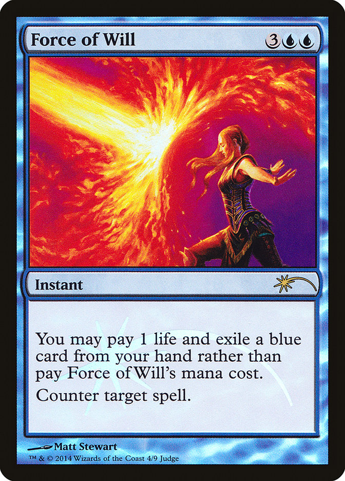 Force of Will [Judge Gift Cards 2014] | North Game Den