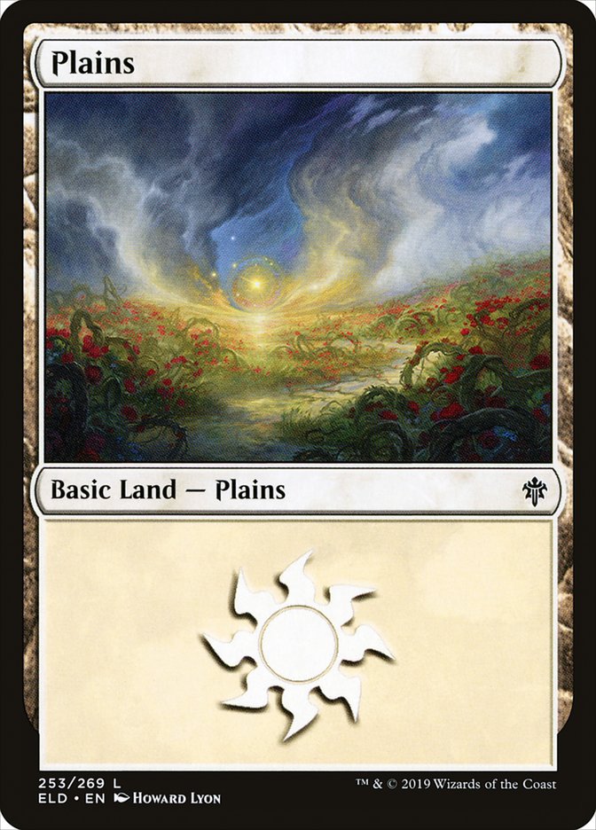 Plains (253) [Throne of Eldraine] | North Game Den